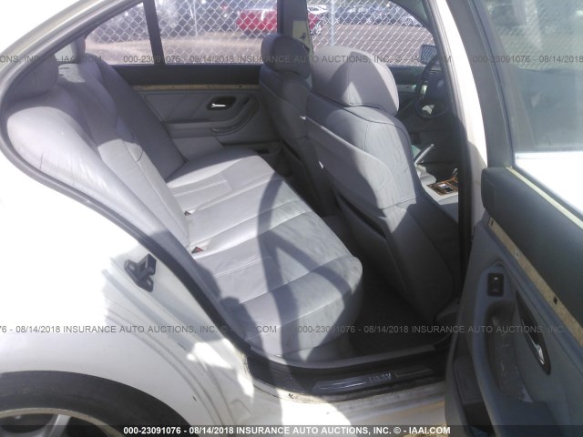WBADE5320VBV90836 - 1997 BMW 540 I WHITE photo 8