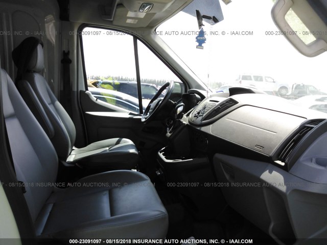 1FTNR2CG2FKA64277 - 2015 FORD TRANSIT T-250 WHITE photo 5