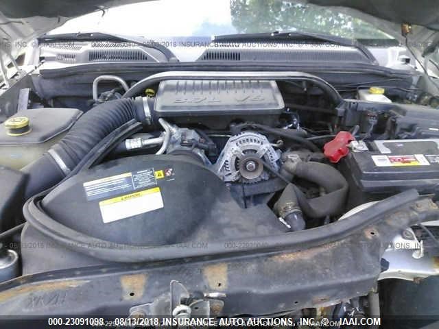 1J8HG48K56C209245 - 2006 JEEP COMMANDER SILVER photo 10
