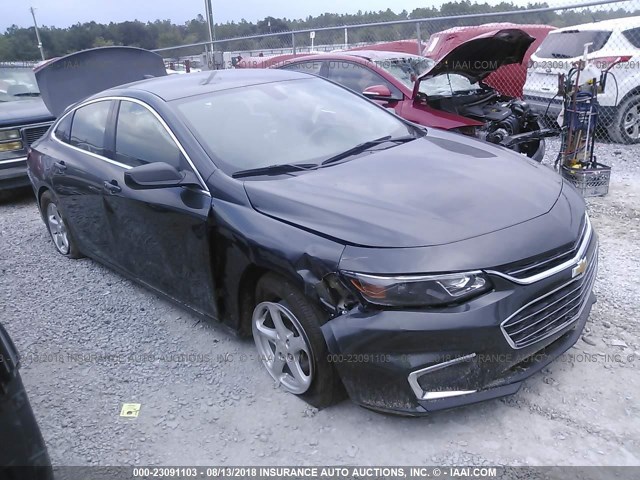 1G1ZB5ST8HF246494 - 2017 CHEVROLET MALIBU LS Boz foto 1