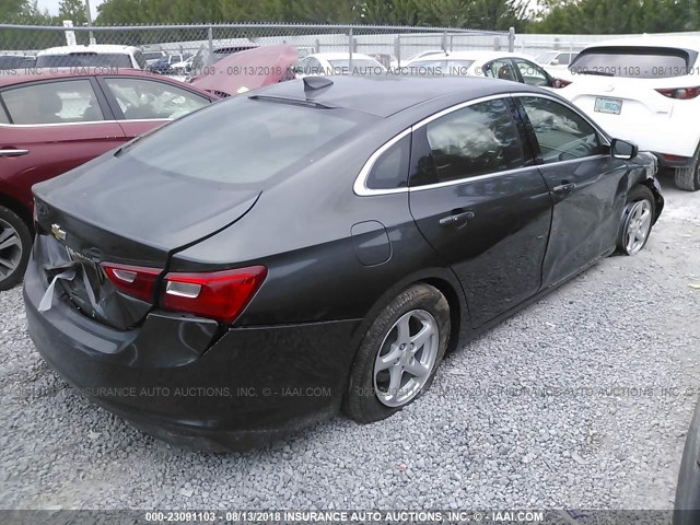 1G1ZB5ST8HF246494 - 2017 CHEVROLET MALIBU LS Boz foto 4