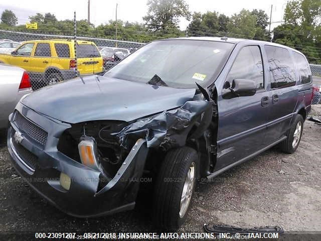 1GNDV23137D157423 - 2007 CHEVROLET UPLANDER GRAY photo 2