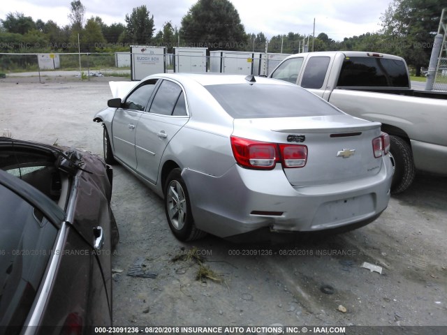 1G11B5SL8EF179422 - 2014 CHEVROLET MALIBU LS ვერცხლისფერი ფოტო 3