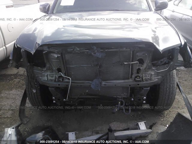 5TFAZ5CN3HX024245 - 2017 TOYOTA TACOMA DBL CAB/SR5/TRD SPORT/OR GRAY photo 6