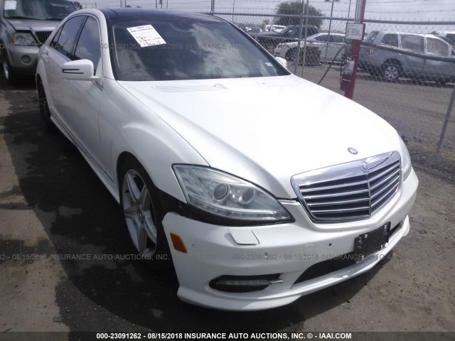 WDDNG8GB9AA023818 - 2010 MERCEDES-BENZ S 550 4MATIC WHITE photo 6