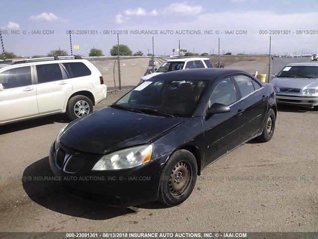 1G2ZF58B074269521 - 2007 PONTIAC G6 VALUE LEADER/BASE BLACK photo 2