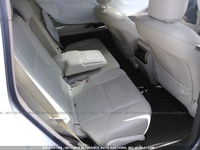 JTJBM7FX5D5052109 - 2013 LEXUS GX WHITE photo 8