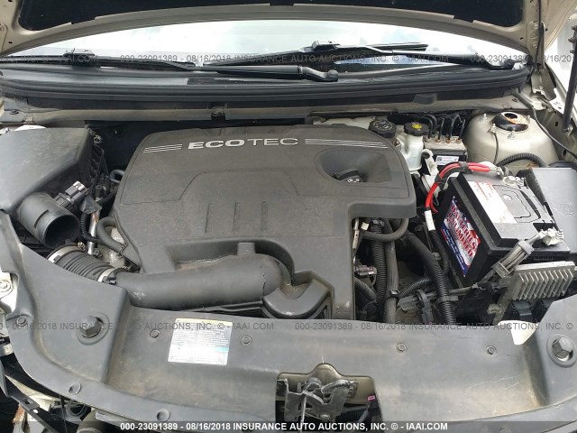 1G1ZB5EB3AF208731 - 2010 CHEVROLET MALIBU LS 棕色 照片 10