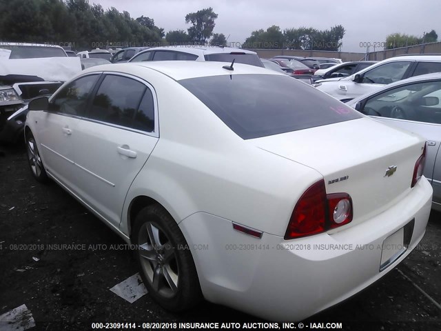 1G1ZG57N484279158 - 2008 CHEVROLET MALIBU LS 白色 照片 3