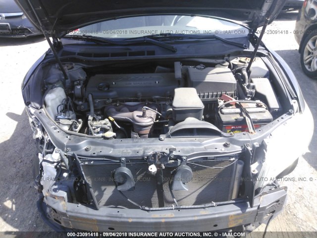 4T1BE46K59U828167 - 2009 TOYOTA CAMRY SE/LE/XLE ნაცრისფერი ფოტო 10