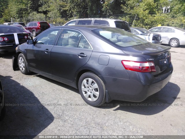 4T1BE46K59U828167 - 2009 TOYOTA CAMRY SE/LE/XLE ნაცრისფერი ფოტო 3