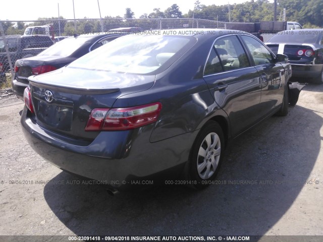 4T1BE46K59U828167 - 2009 TOYOTA CAMRY SE/LE/XLE ნაცრისფერი ფოტო 4