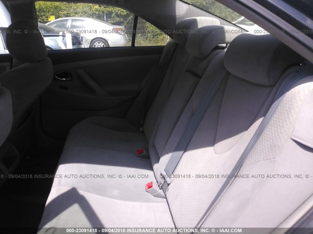4T1BE46K59U828167 - 2009 TOYOTA CAMRY SE/LE/XLE ნაცრისფერი ფოტო 8