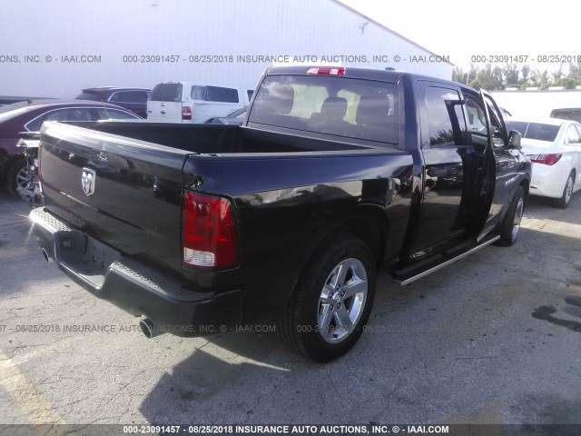 1C6RD6KT5CS229103 - 2012 DODGE RAM 1500 ST BLACK photo 4