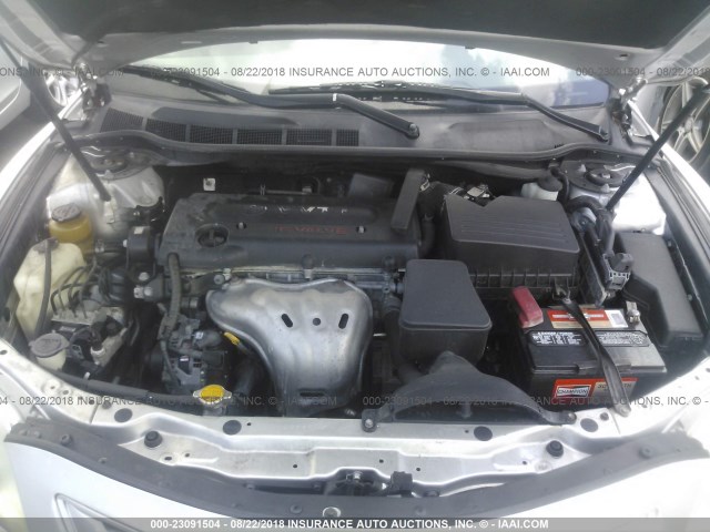 4T1BE46KX9U380556 - 2009 TOYOTA CAMRY SE/LE/XLE 银色 照片 10