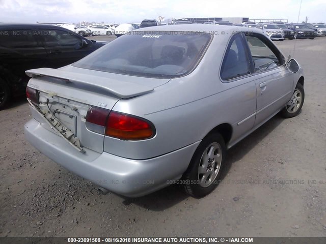 1N4AB42D4VC518324 - 1997 NISSAN 200SX SE SILVER photo 4