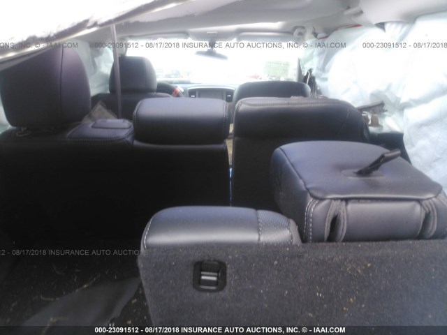 5N1DR2MN0HC675149 - 2017 NISSAN PATHFINDER S/SV/SL/PLATINUM WHITE photo 8