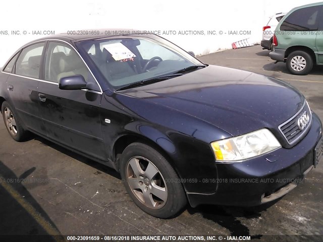 WAUED64B21N145647 - 2001 AUDI A6 2.7T QUATTRO BLACK photo 1