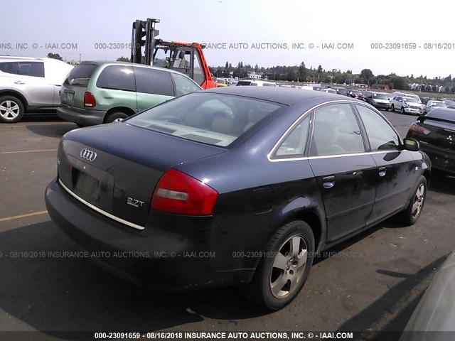 WAUED64B21N145647 - 2001 AUDI A6 2.7T QUATTRO BLACK photo 4