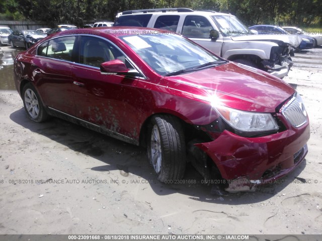 1G4GD5E32CF223382 - 2012 BUICK LACROSSE PREMIUM RED photo 1