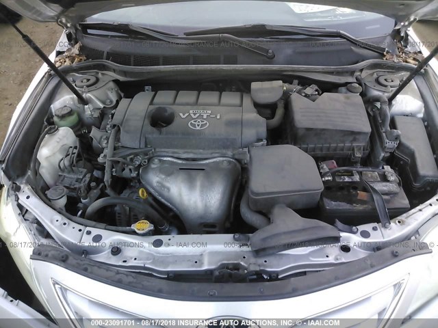 4T4BF3EK4AR059017 - 2010 TOYOTA CAMRY SE/LE/XLE 银色 照片 10
