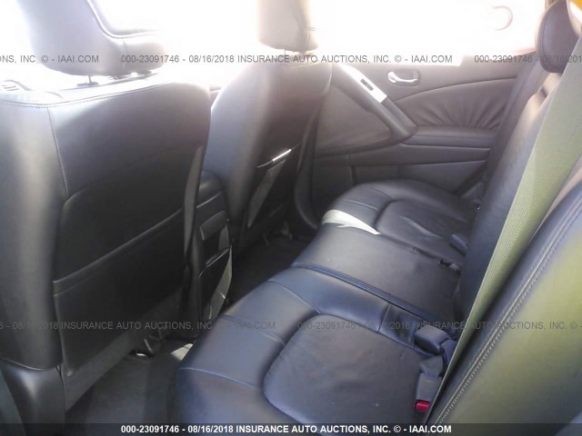 JN8AZ18W49W116888 - 2009 NISSAN MURANO S/SL/LE GRAY photo 8