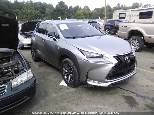 JTJBARBZ8H2108997 - 2017 LEXUS NX 200T/BASE/F SPORT GRAY photo 1