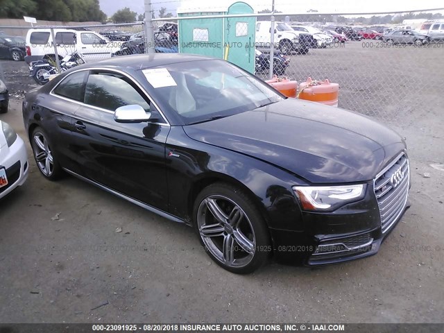 WAUGGAFR4EA071187 - 2014 AUDI S5 PREMIUM PLUS 黑色 照片 1