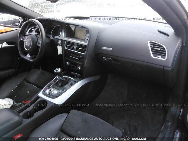 WAUGGAFR4EA071187 - 2014 AUDI S5 PREMIUM PLUS 黑色 照片 5