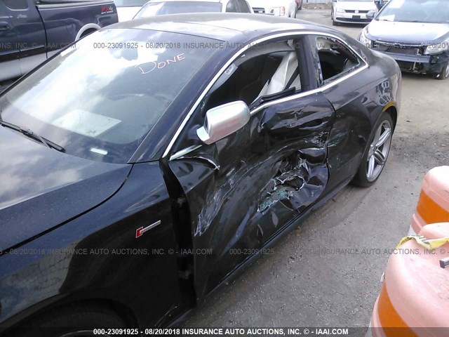 WAUGGAFR4EA071187 - 2014 AUDI S5 PREMIUM PLUS 黑色 照片 6