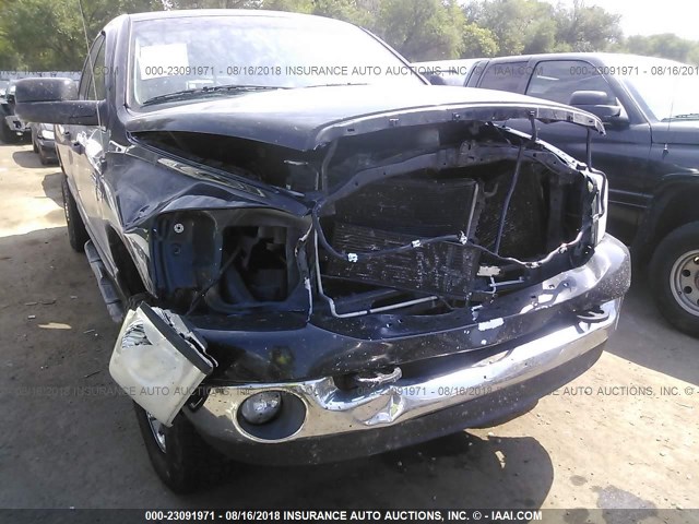 1D7KS28D47J509573 - 2007 DODGE RAM 2500 ST/SLT 黑色 照片 6