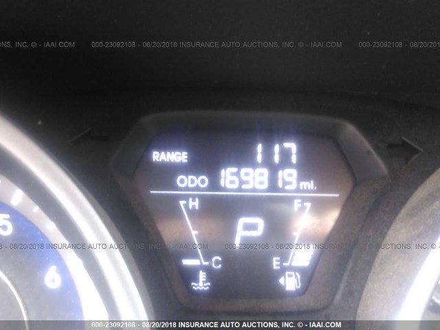 KMHDH4AE8DU591913 - 2013 HYUNDAI ELANTRA GLS/LIMITED ნაცრისფერი ფოტო 7