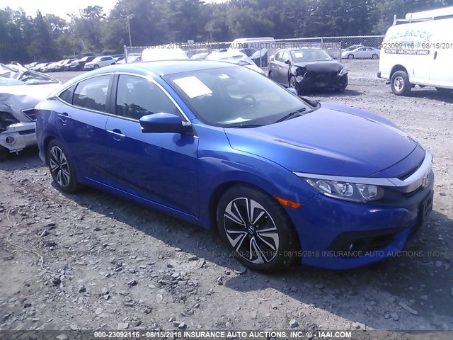 19XFC1F70GE204570 - 2016 HONDA CIVIC EXL 蓝色 照片 1