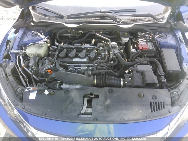 19XFC1F70GE204570 - 2016 HONDA CIVIC EXL 蓝色 照片 10
