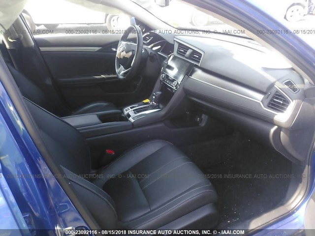 19XFC1F70GE204570 - 2016 HONDA CIVIC EXL 蓝色 照片 5