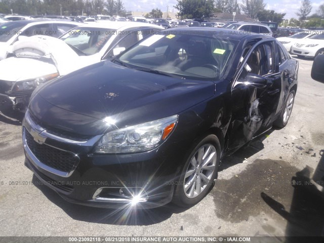 1G11F5SL8FF139847 - 2015 CHEVROLET MALIBU LTZ BLACK photo 2