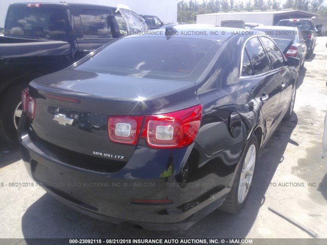 1G11F5SL8FF139847 - 2015 CHEVROLET MALIBU LTZ BLACK photo 4