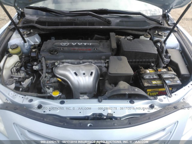 4T1BE46K88U780968 - 2008 TOYOTA CAMRY CE/LE/XLE/SE Light Blue photo 10