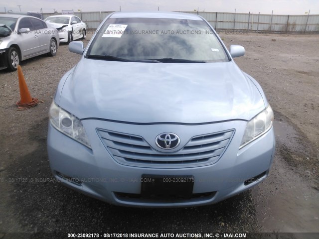 4T1BE46K88U780968 - 2008 TOYOTA CAMRY CE/LE/XLE/SE Light Blue photo 6