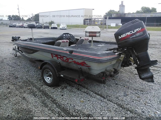 MPDT0258H495 - 1995 PROCRAFT BOAT AND TRAILER  GRAY photo 3