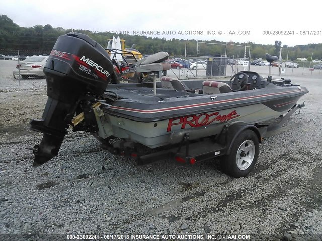 MPDT0258H495 - 1995 PROCRAFT BOAT AND TRAILER  GRAY photo 4