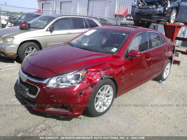 1G11C5SL9EF222694 - 2014 CHEVROLET MALIBU 1LT 红色 照片 2