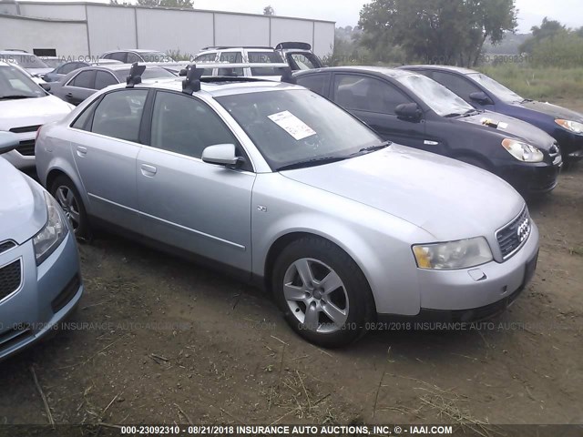 WAULT68E32A159046 - 2002 AUDI A4 3.0 QUATTRO SILVER photo 1