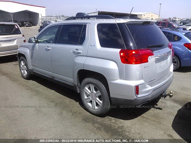 2GKFLTE37G6241288 - 2016 GMC TERRAIN SLE SILVER photo 3