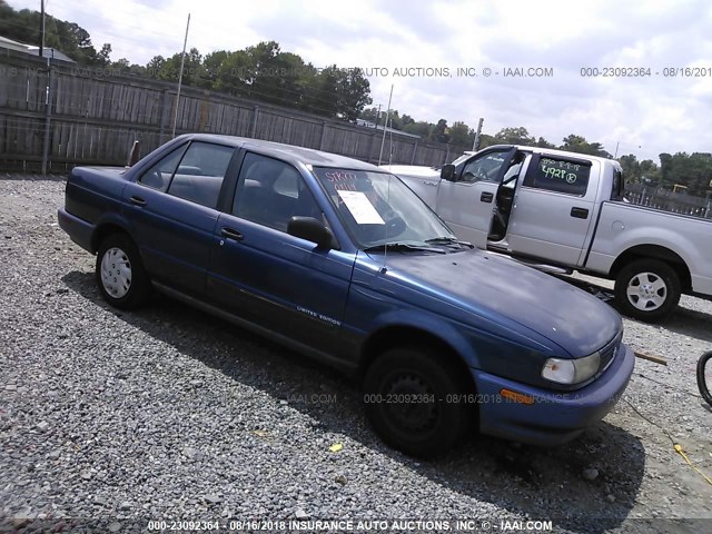 JN1EB31FXPU508731 - 1993 NISSAN SENTRA E/XE/GXE BLUE photo 1