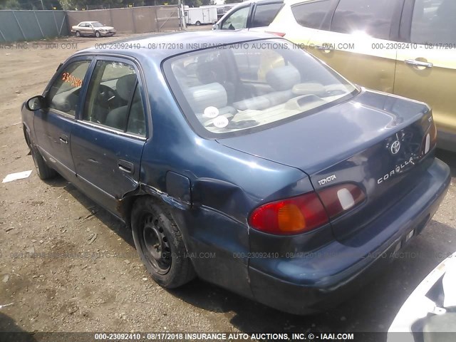 1NXBR12E9XZ279783 - 1999 TOYOTA COROLLA VE/CE/LE 蓝色 照片 3