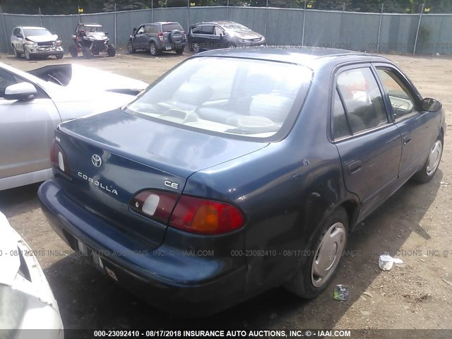 1NXBR12E9XZ279783 - 1999 TOYOTA COROLLA VE/CE/LE 蓝色 照片 4