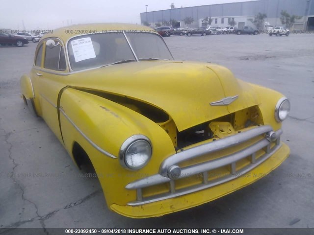 3GKJ113356 - 1949 CHEVROLET FLEETLINE YELLOW photo 1