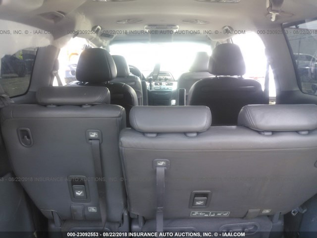 5FNRL38896B055468 - 2006 HONDA ODYSSEY TOURING SILVER photo 6