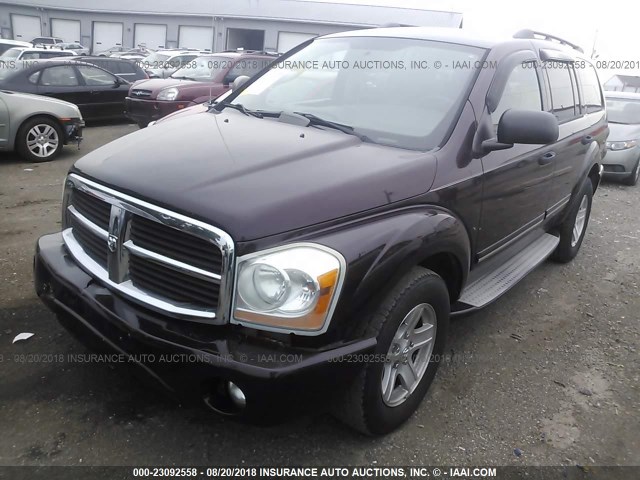 1D4HD58D15F550715 - 2005 DODGE DURANGO LIMITED 紫色 照片 2